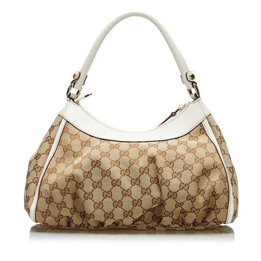 Gucci GG Canvas Abbey D-Ring Shoulder Bag (Qbw6rY)