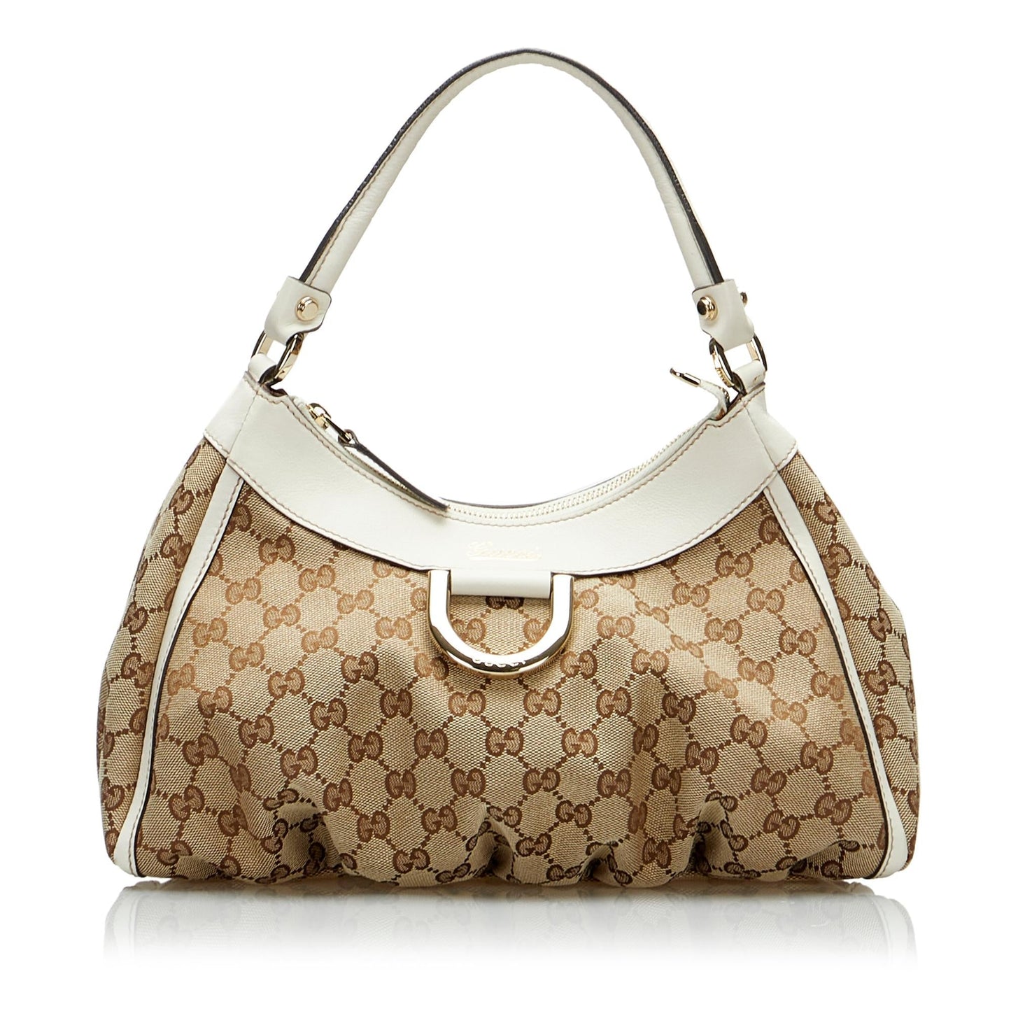 Gucci GG Canvas Abbey D-Ring Shoulder Bag (Qbw6rY)