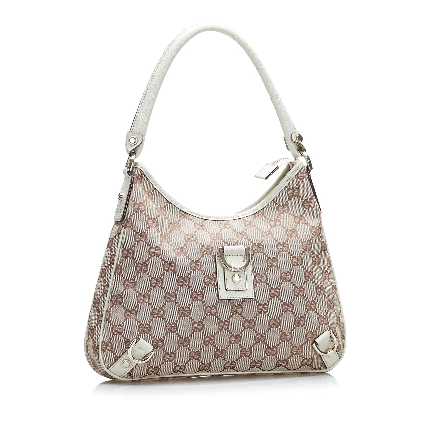 Gucci GG Canvas Abbey D-Ring Shoulder Bag (F1G55E)