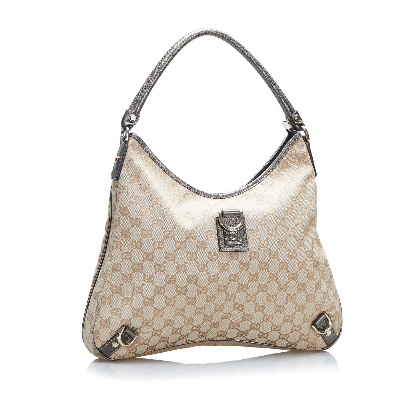 Gucci GG Canvas Abbey D-Ring Shoulder Bag (L79YSK)