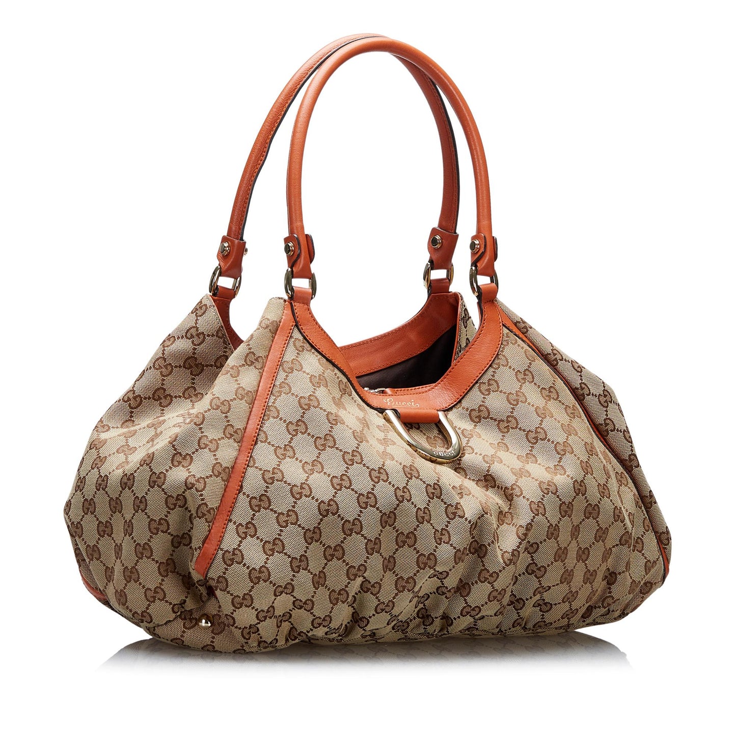 Gucci GG Canvas Abbey D-Ring Shoulder Bag (ztS7fP)