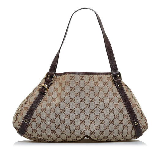 Gucci GG Canvas Abbey D-Ring Shoulder Bag (u9ecID)