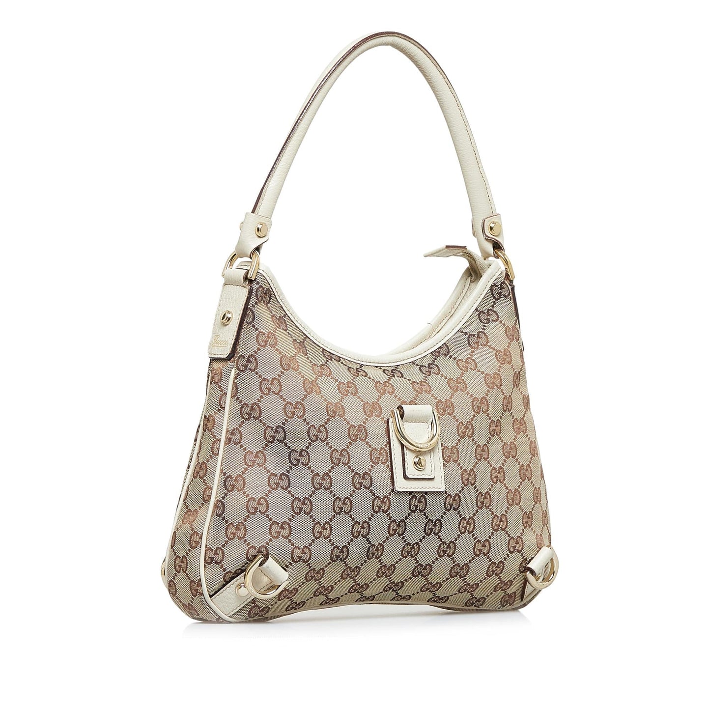 Gucci GG Canvas Abbey D-Ring Shoulder Bag (cs0Mae)