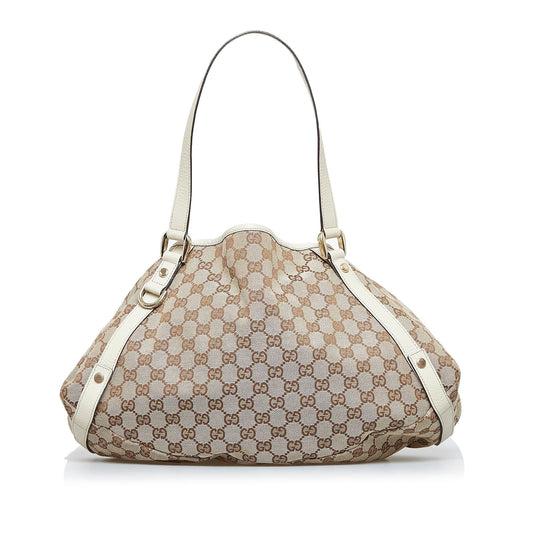 Gucci GG Canvas Abbey D-Ring Shoulder Bag (eDWQbG)