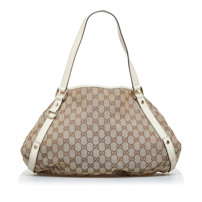 Gucci GG Canvas Abbey D-Ring Shoulder Bag (JCJfEX)
