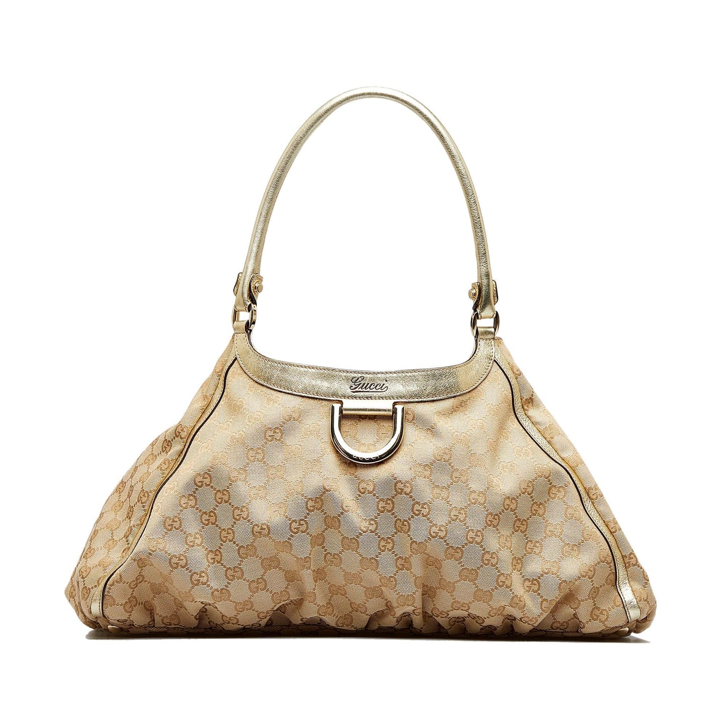Gucci GG Canvas Abbey D-Ring Shoulder Bag (2AQsfI)