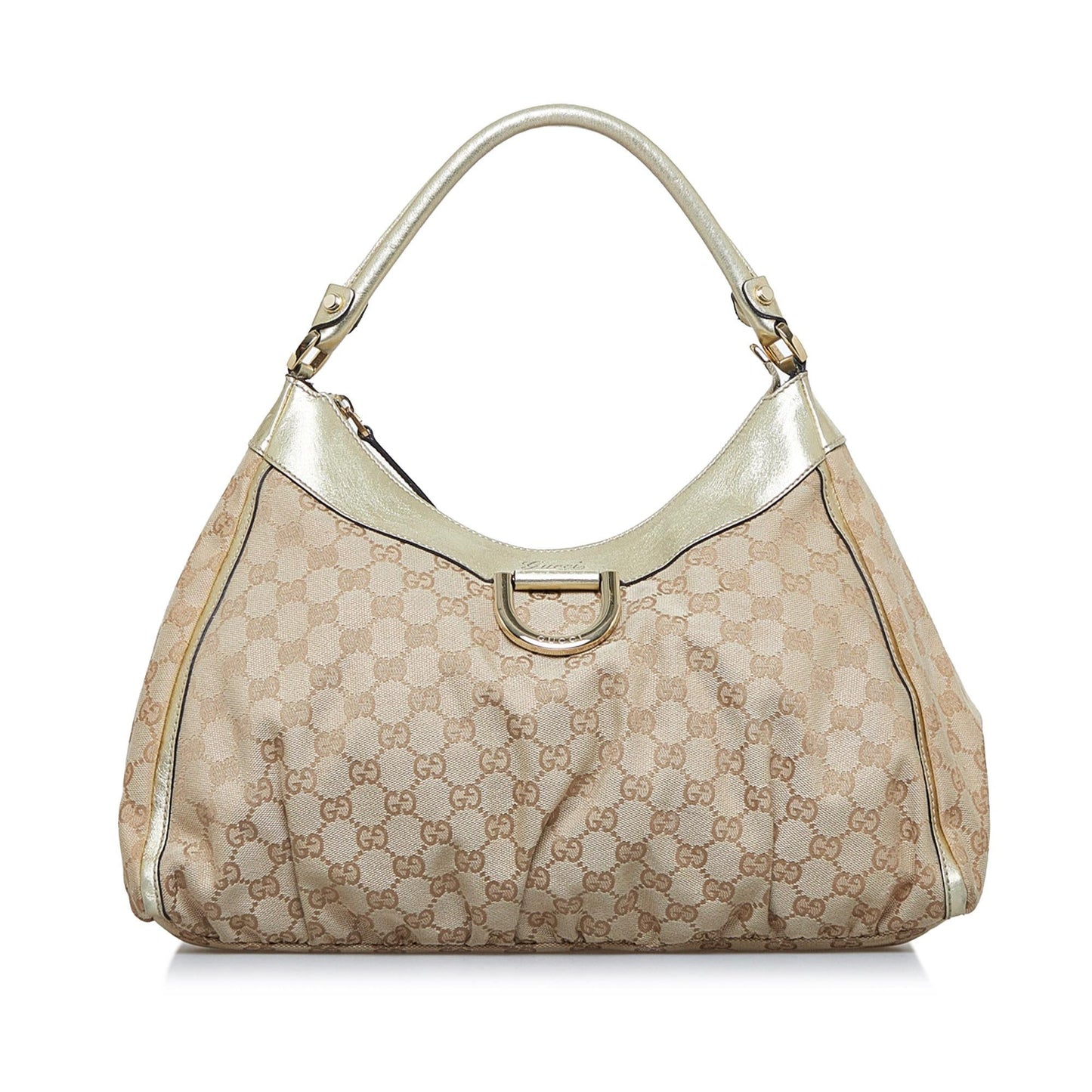 Gucci GG Canvas Abbey D-Ring Shoulder Bag (iapUN9)