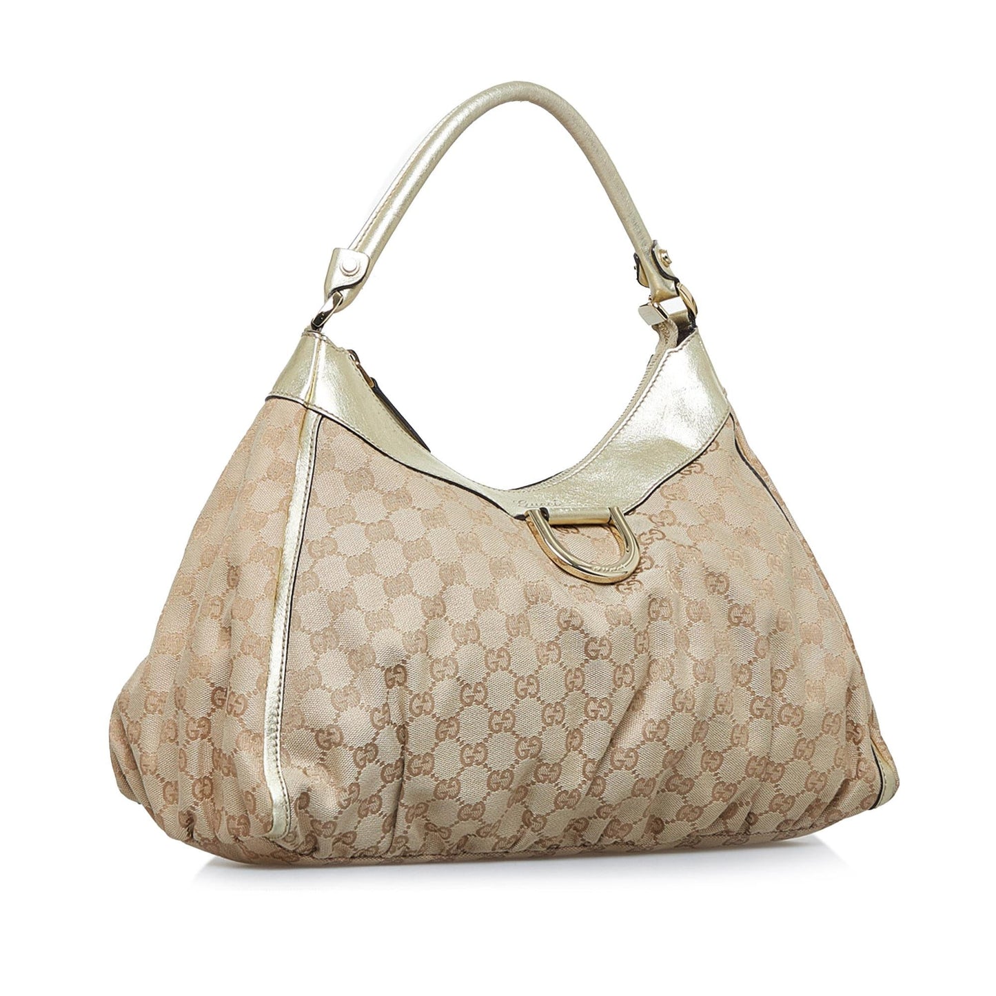 Gucci GG Canvas Abbey D-Ring Shoulder Bag (iapUN9)