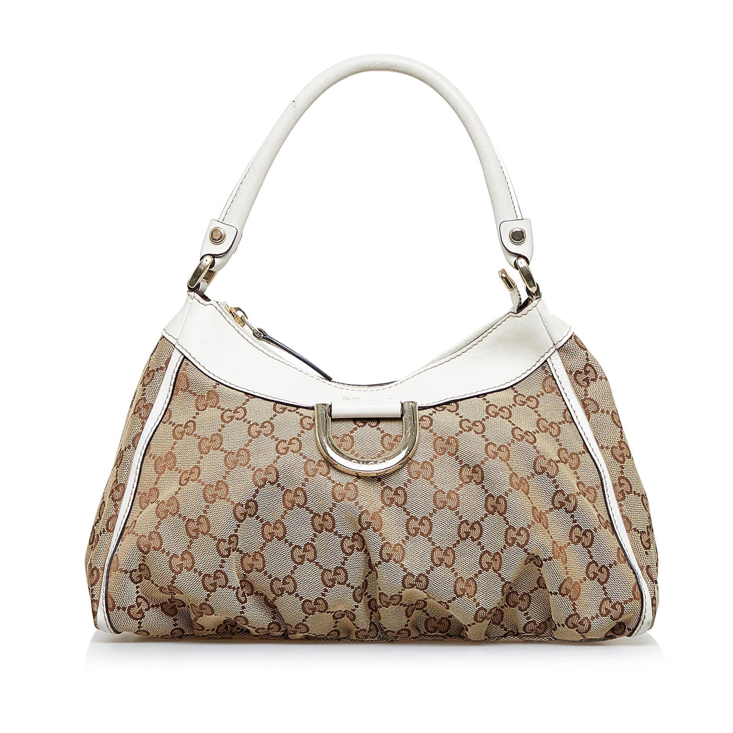 Gucci GG Canvas Abbey D-Ring Shoulder Bag (rFztis)