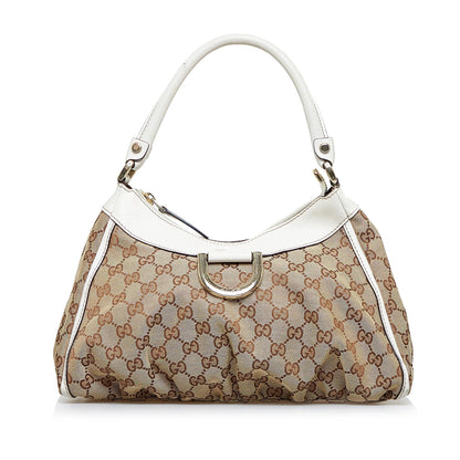 Gucci GG Canvas Abbey D-Ring Shoulder Bag (rFztis)