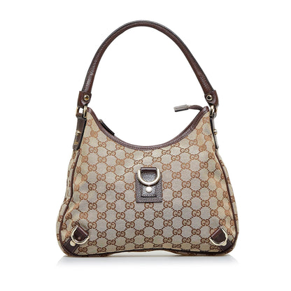 Gucci GG Canvas Abbey D-Ring Shoulder Bag (eLZmsk)