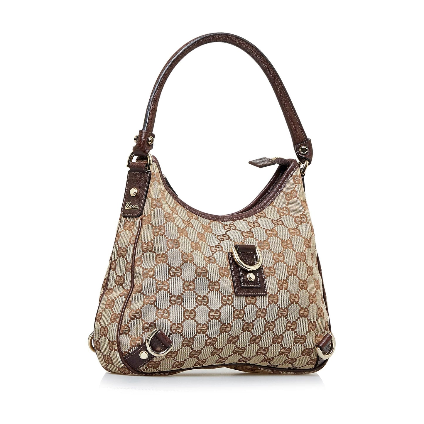 Gucci GG Canvas Abbey D-Ring Shoulder Bag (eLZmsk)