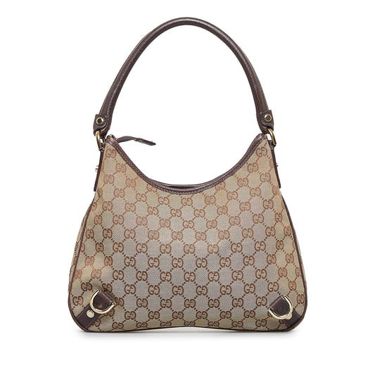 Gucci GG Canvas Abbey D-Ring Shoulder Bag (BnMG2X)