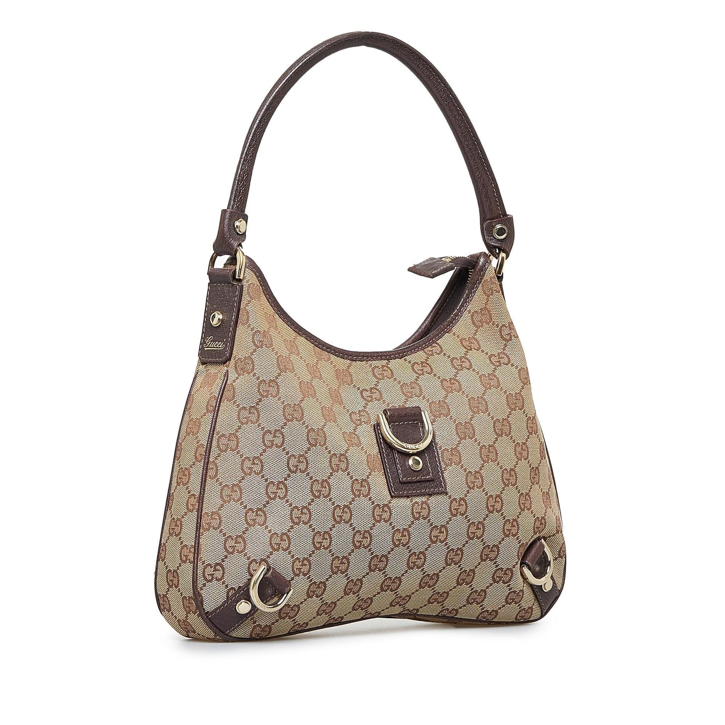 Gucci GG Canvas Abbey D-Ring Shoulder Bag (BnMG2X)