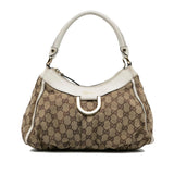 Gucci GG Canvas Abbey D-Ring Shoulder Bag (zvolsE)