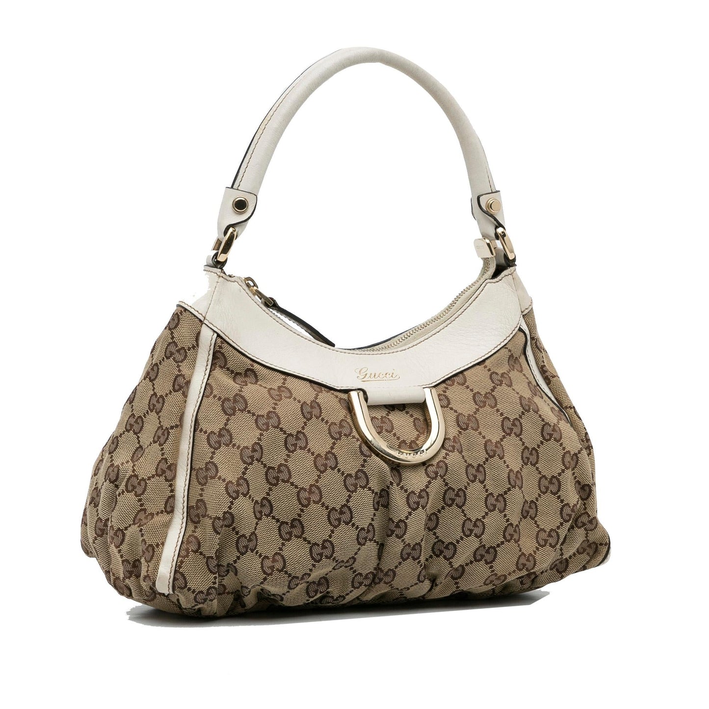 Gucci GG Canvas Abbey D-Ring Shoulder Bag (zvolsE)