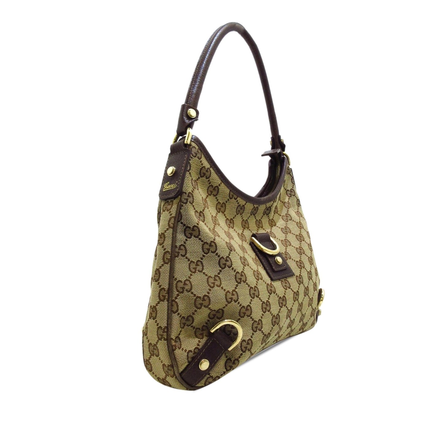 Gucci GG Canvas Abbey D-Ring Shoulder Bag (dNO3B4)