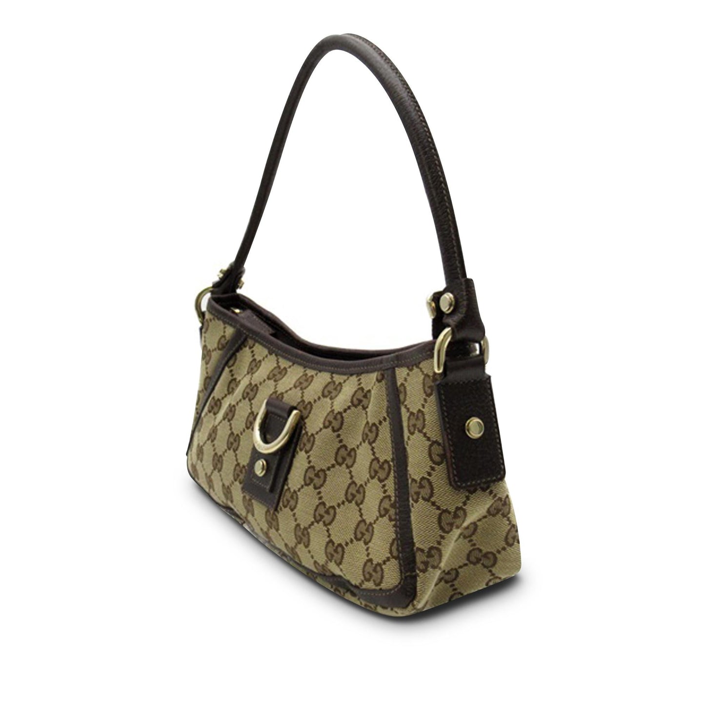 Gucci GG Canvas Abbey D Ring Shoulder Bag (SE3A71)