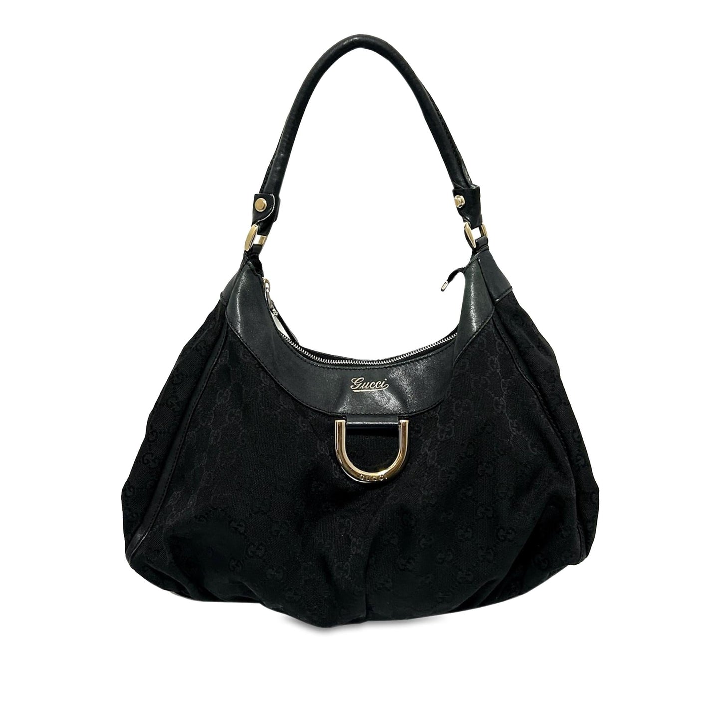 Gucci GG Canvas Abbey D-Ring Shoulder Bag (WEqLAP)