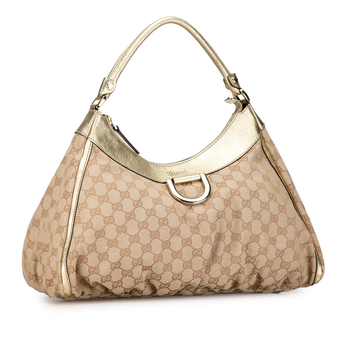 Gucci GG Canvas Abbey D-Ring Shoulder Bag (8LojzO)