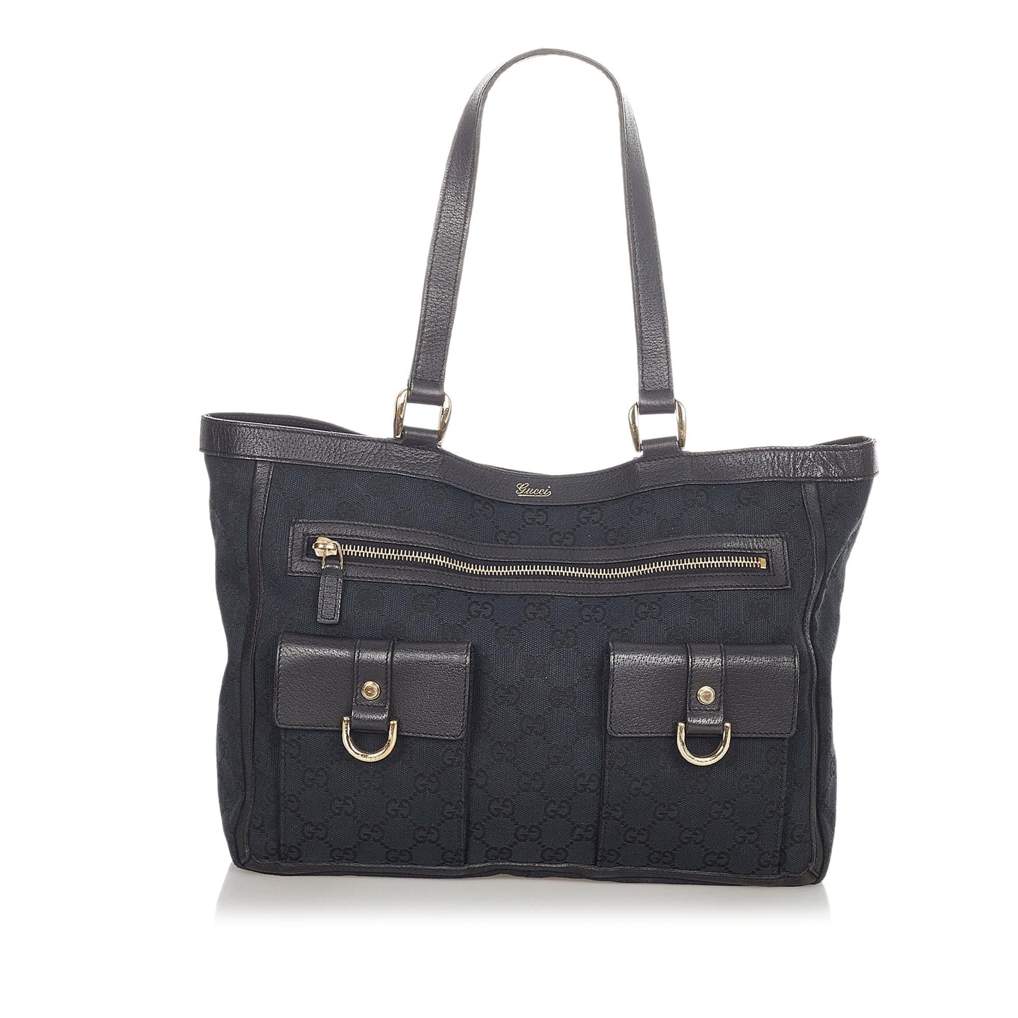 Gucci GG Canvas Abbey D Ring Tote Bag (23834)