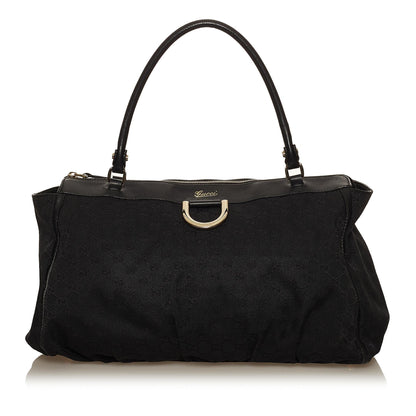 Gucci GG Canvas Abbey D-Ring Tote Bag (SHG-29537)
