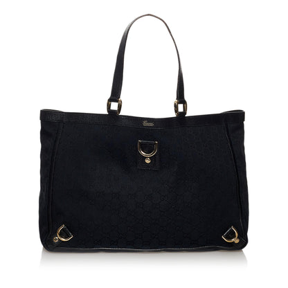 Gucci GG Canvas Abbey D- Ring Tote Bag (SHG-29845)