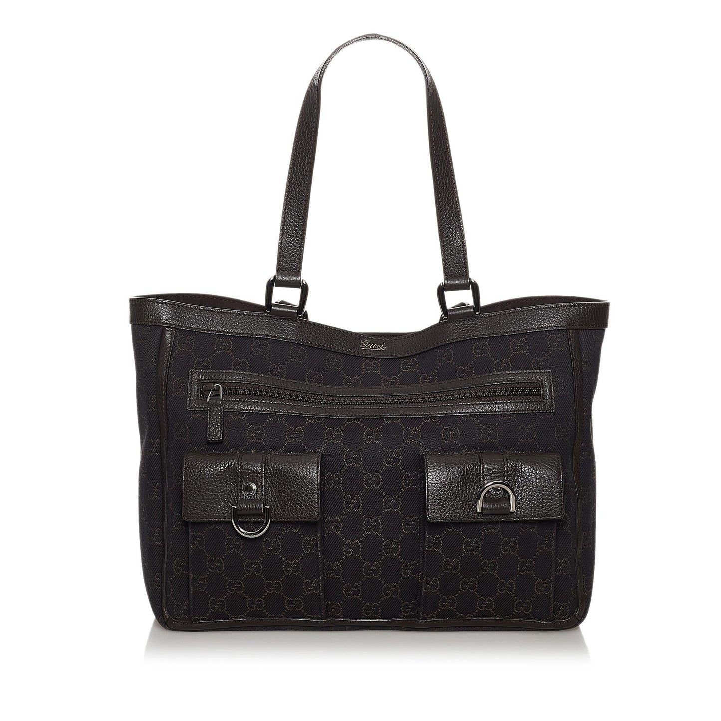 Gucci GG Canvas Abbey D-Ring Tote Bag (30709)