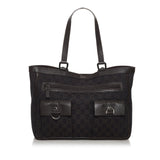 Gucci GG Canvas Abbey D-Ring Tote Bag (30709)