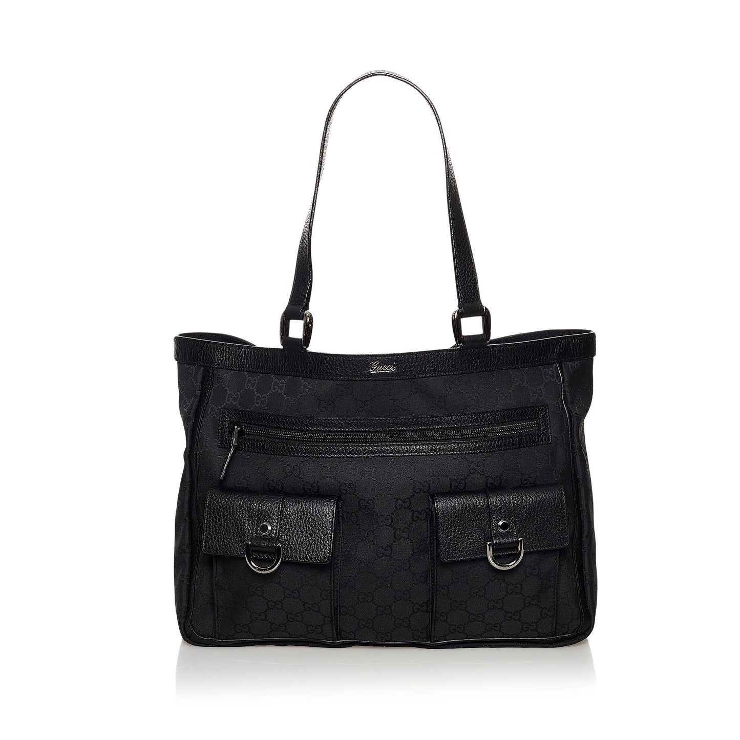 Gucci GG Canvas Abbey D Ring Tote Bag (30858)