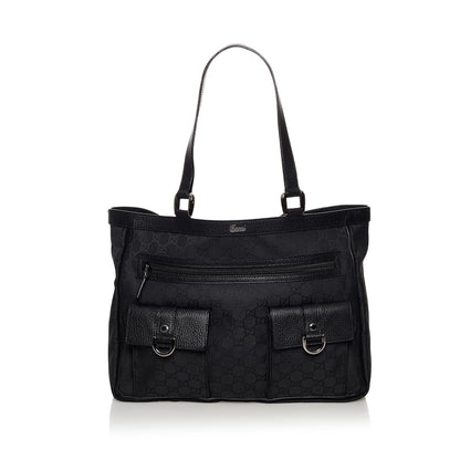Gucci GG Canvas Abbey D Ring Tote Bag (30858)