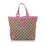 Gucci GG Canvas Abbey D-Ring Tote Bag (SHG-32023)