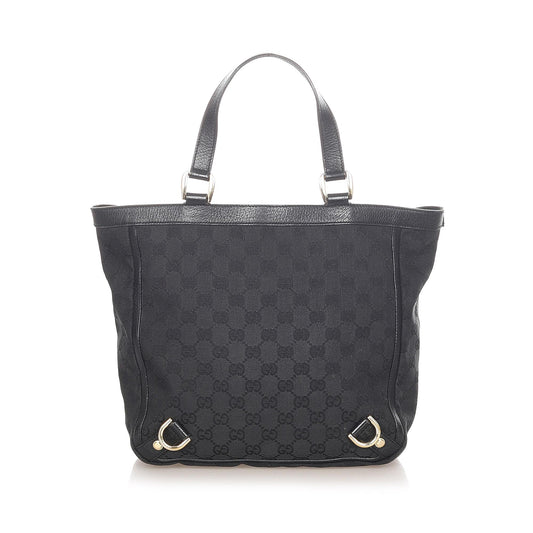 Gucci GG Canvas Abbey D-Ring Tote Bag (SHG-32122)