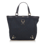 Gucci GG Canvas Abbey D Ring Tote Bag (SHG-32309)
