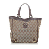 Gucci GG Canvas Abbey D-Ring Tote Bag (33380)