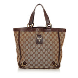 Gucci GG Canvas Abbey D-Ring Tote Bag (34724)