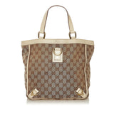 Gucci GG Canvas Abbey D-Ring Tote Bag (34880)