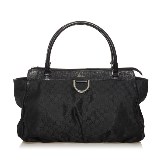 Gucci GG Canvas Abbey D-Ring Tote Bag (35028)