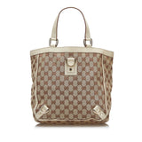 Gucci GG Canvas Abbey D-Ring Tote Bag (36176)
