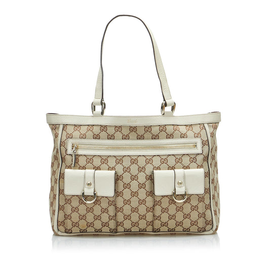 Gucci GG Canvas Abbey D-Ring Tote Bag (XtY2ov)