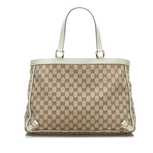 Gucci GG Canvas Abbey D-Ring Tote Bag (5HkU7J)