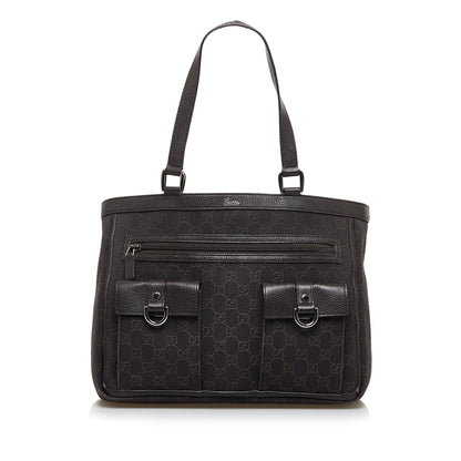 Gucci GG Canvas Abbey D-Ring Tote Bag (hxuobk)