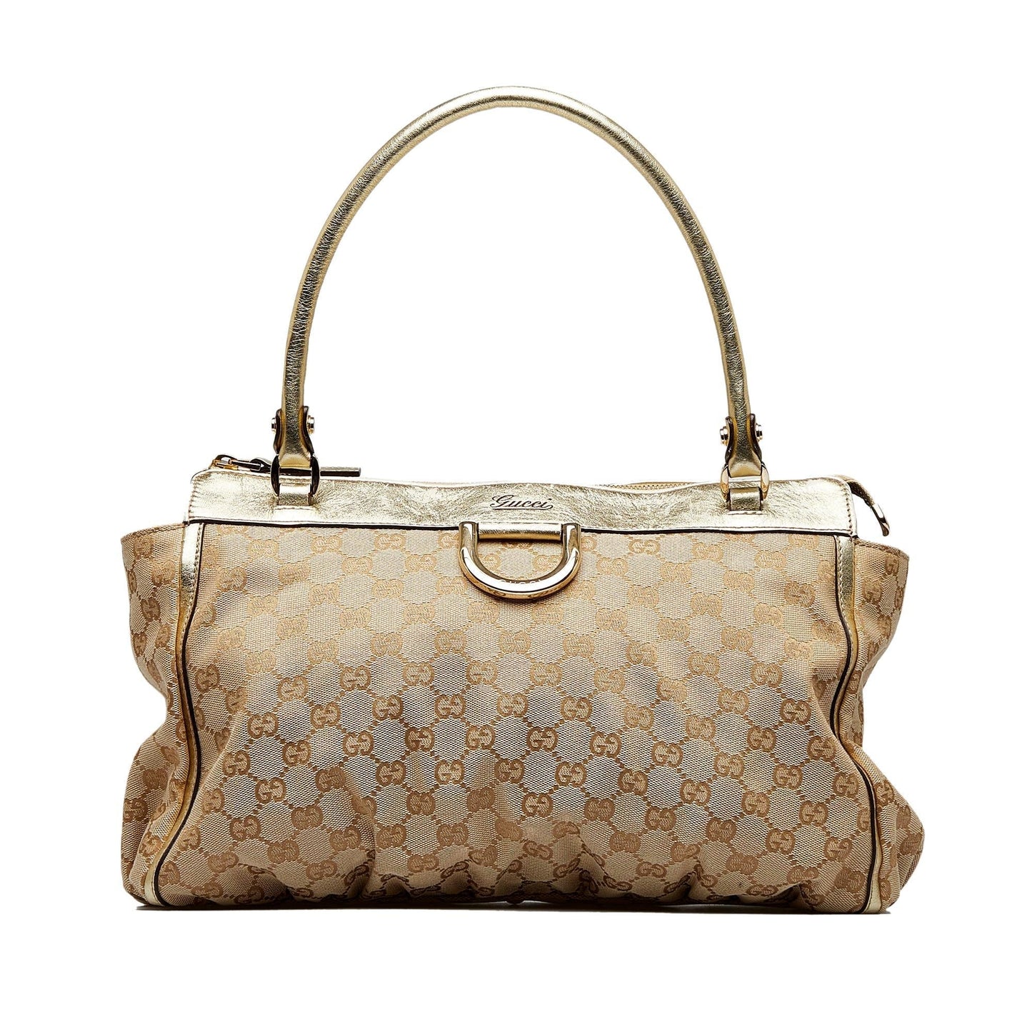 Gucci GG Canvas Abbey D-Ring Tote Bag (eTLgdn)
