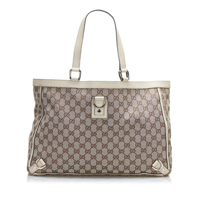 Gucci GG Canvas Abbey D-Ring Tote (sXPckG)