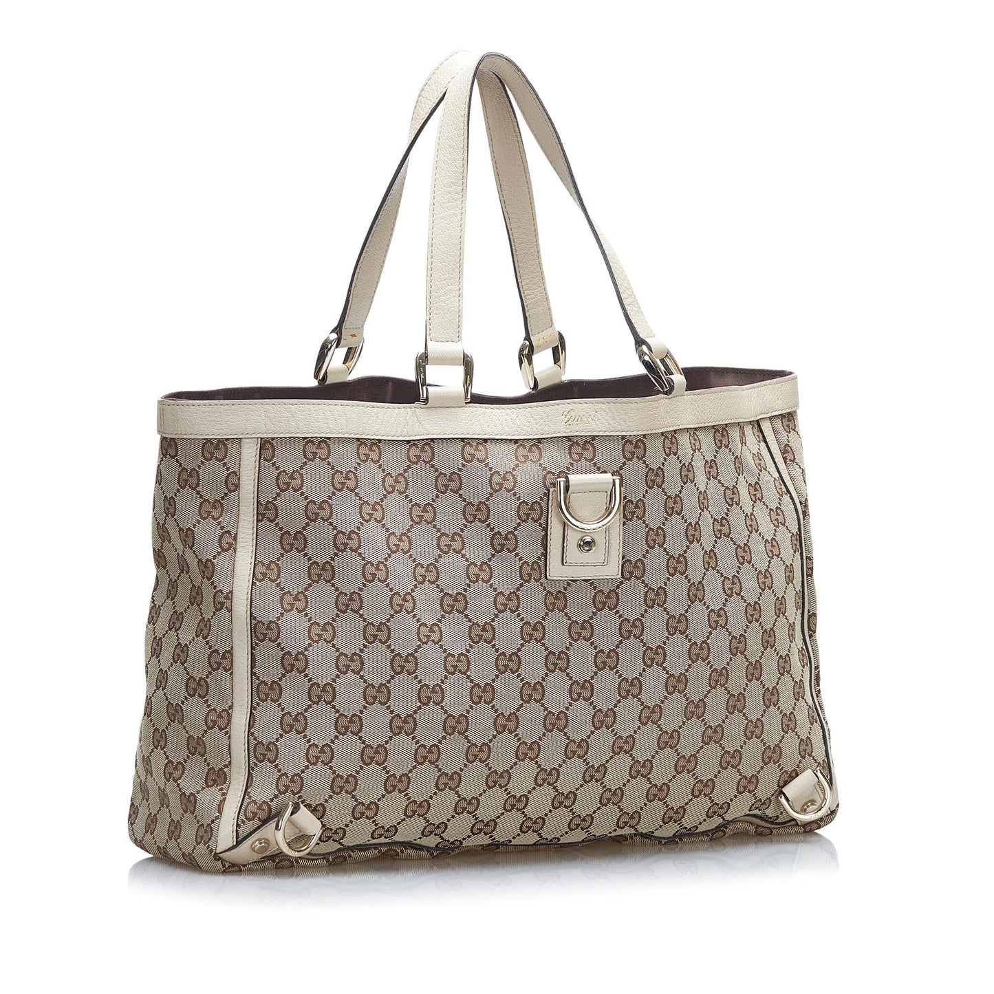 Gucci GG Canvas Abbey D-Ring Tote (gO6QPU)