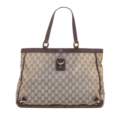 Gucci GG Canvas Abbey D-Ring Tote (pl2U9i)