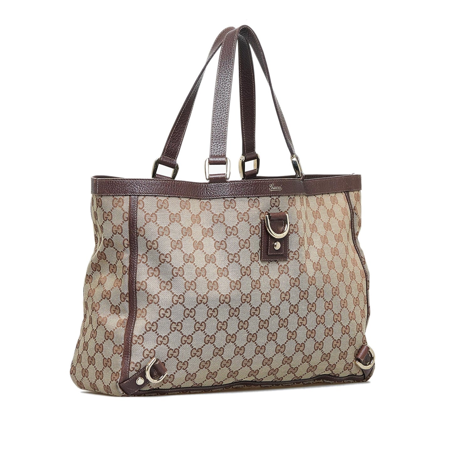 Gucci GG Canvas Abbey D-Ring Tote (pl2U9i)