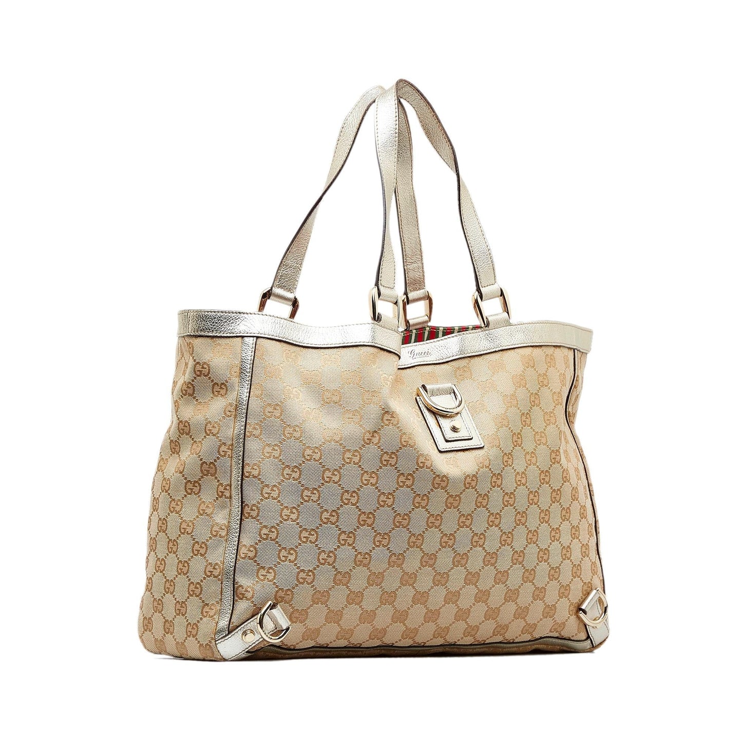 Gucci GG Canvas Abbey D-Ring Tote (OsQin9)