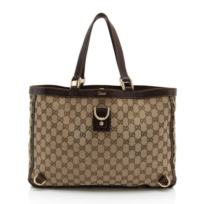 Gucci GG Canvas Abbey Large Tote (SHF-4sZKed)