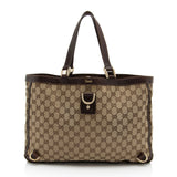 Gucci GG Canvas Abbey Large Tote (SHF-4sZKed)